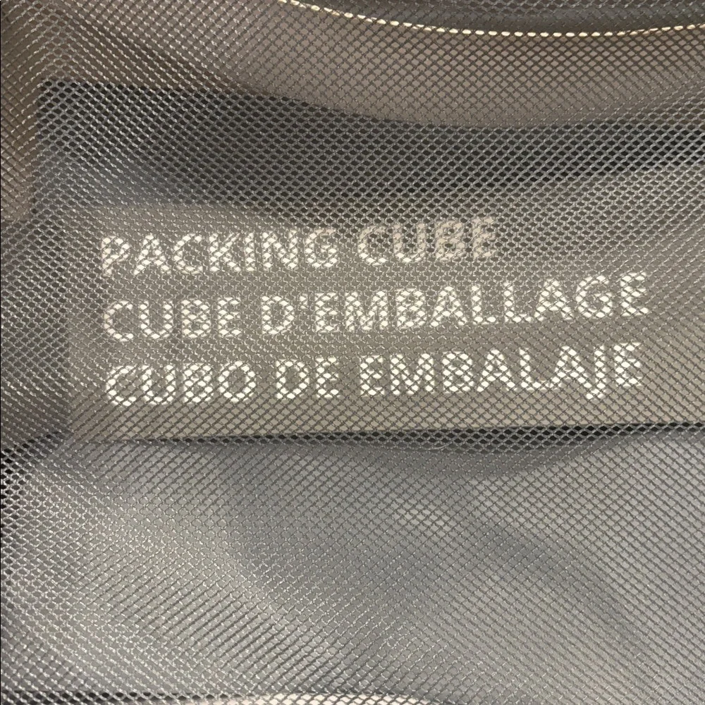NWT Gray Packing Cube